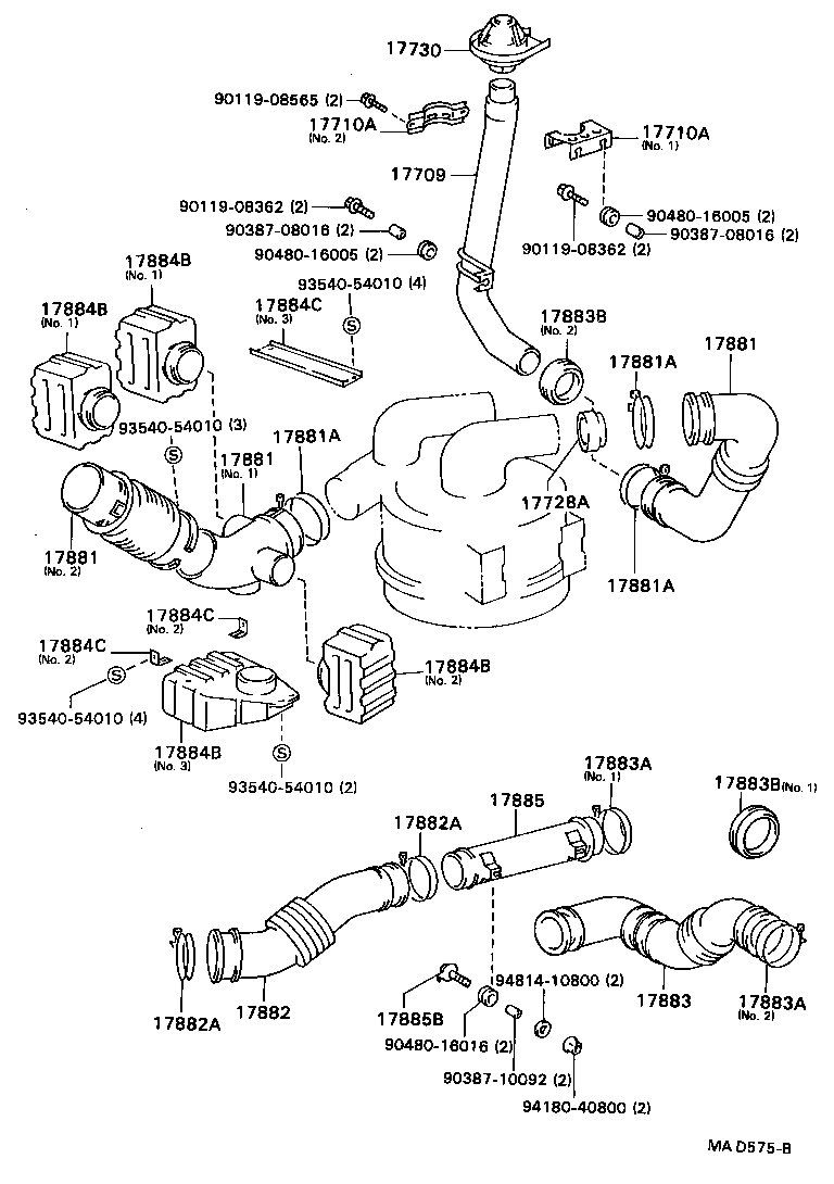  COASTER |  AIR CLEANER