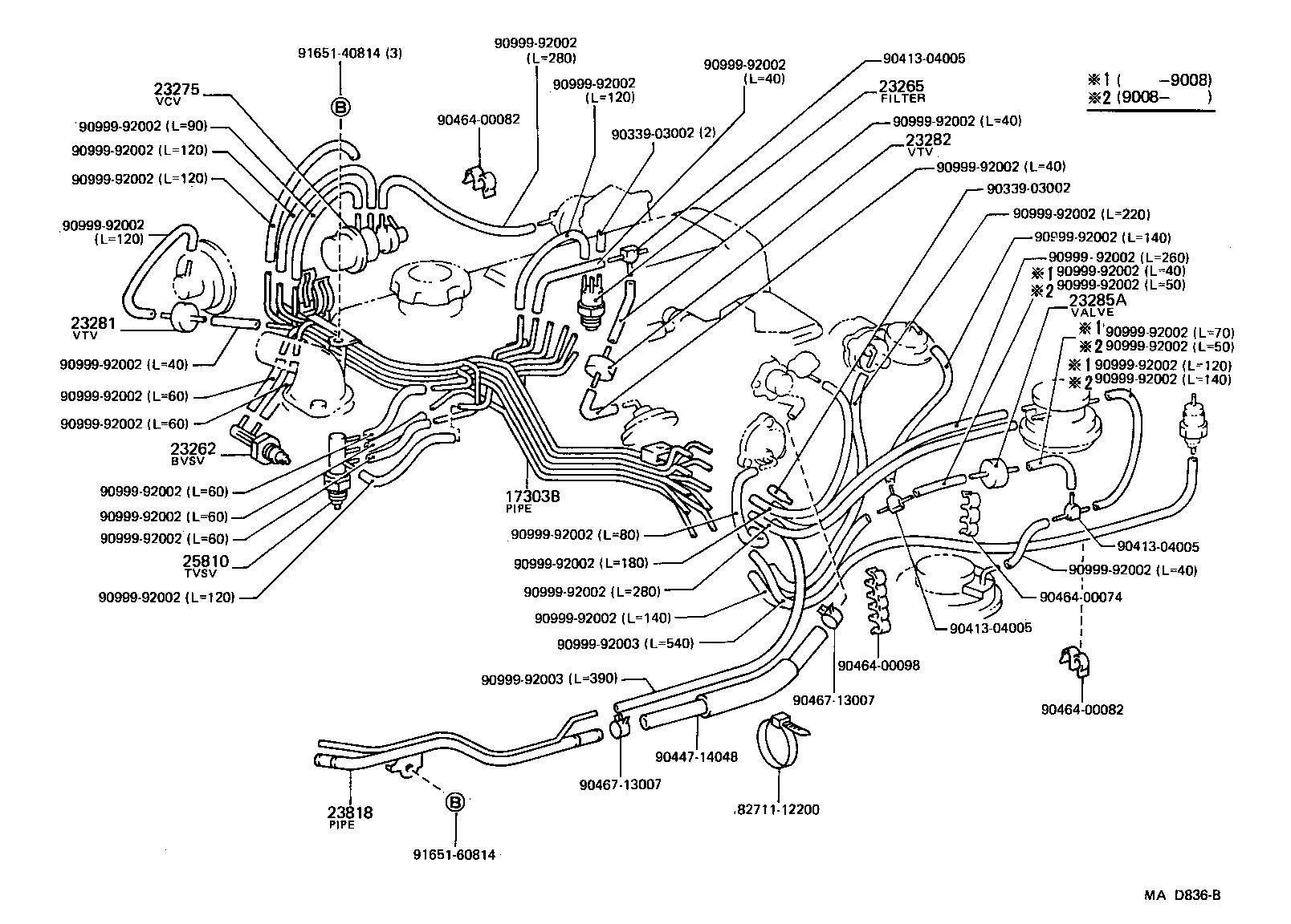  DYNA100 |  VACUUM PIPING