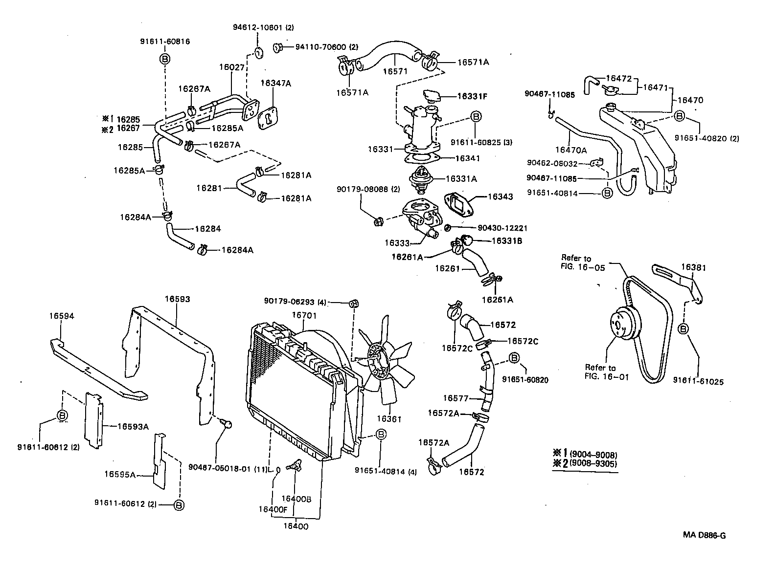  DYNA 200 |  RADIATOR WATER OUTLET
