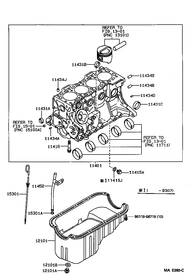  TERCEL |  CYLINDER BLOCK