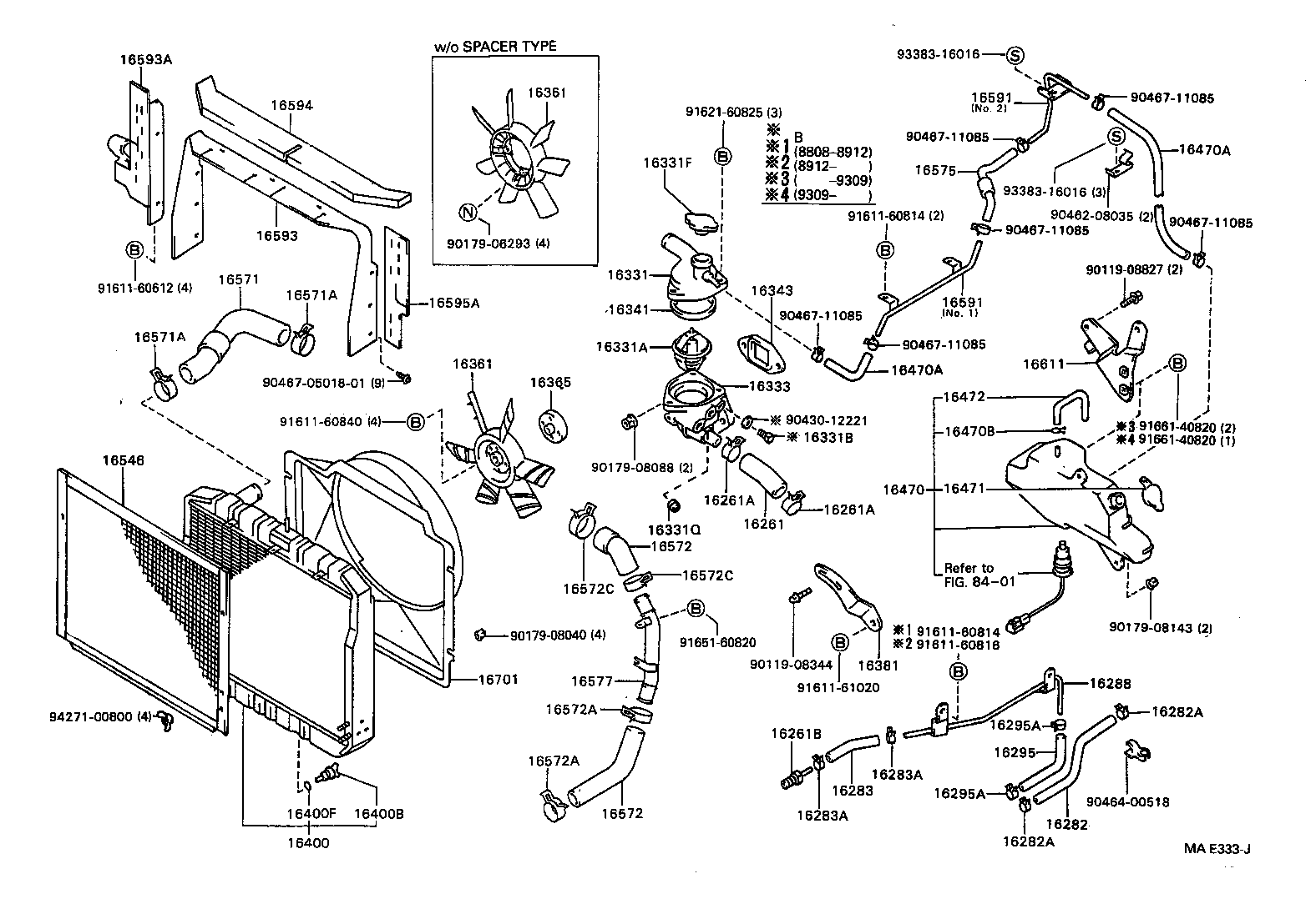  DYNA 200 |  RADIATOR WATER OUTLET