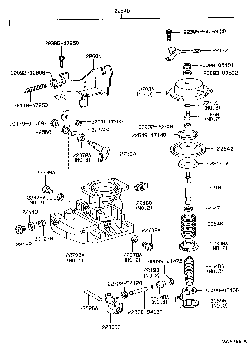  DYNA 200 |  INJECTION PUMP BODY