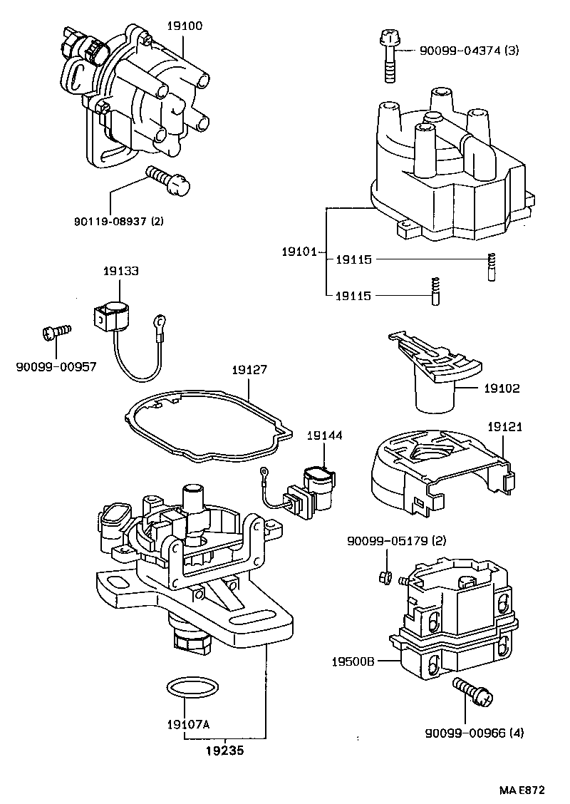  CELICA |  DISTRIBUTOR