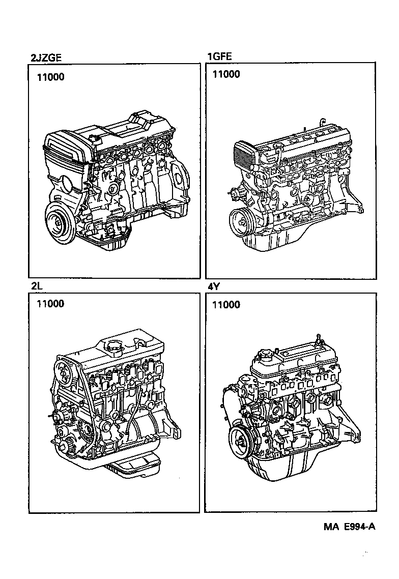  CROWN |  PARTIAL ENGINE ASSEMBLY