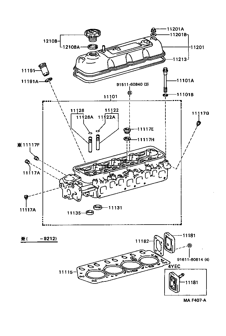  LITEACE VAN WAGON |  CYLINDER HEAD