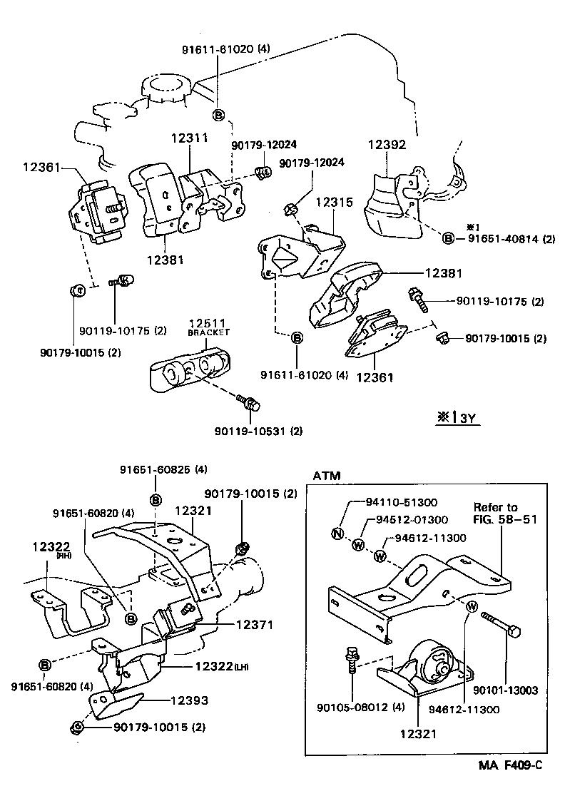  LITEACE VAN WAGON |  MOUNTING