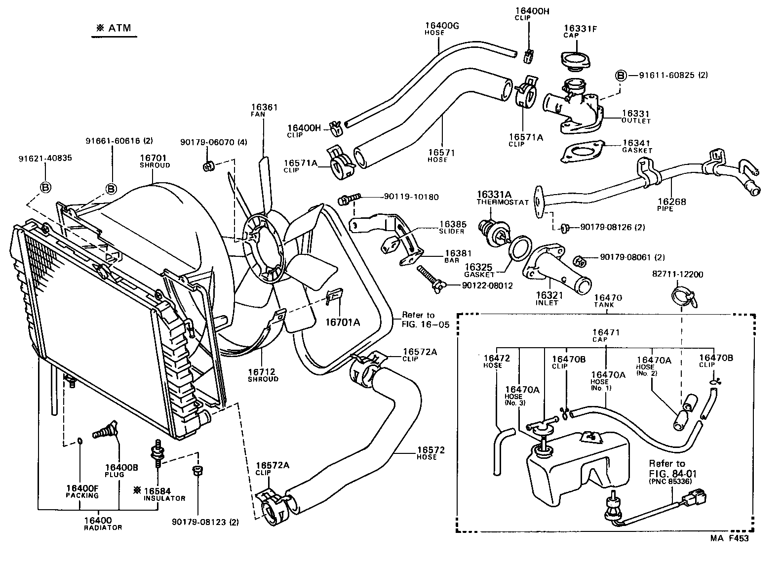  LITEACE VAN WAGON |  RADIATOR WATER OUTLET