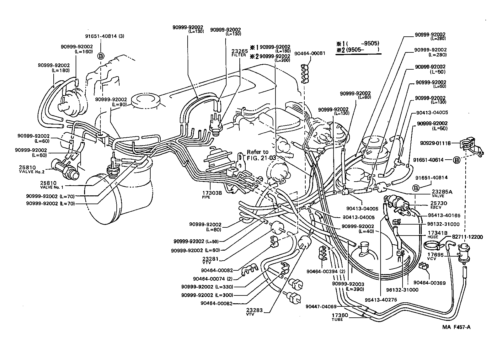  LITEACE VAN WAGON |  VACUUM PIPING