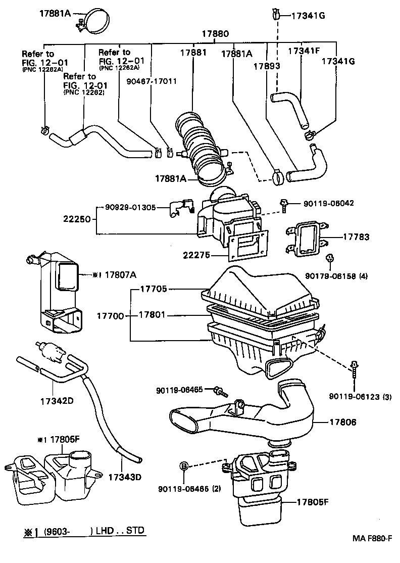  CAMRY JPP SED |  AIR CLEANER