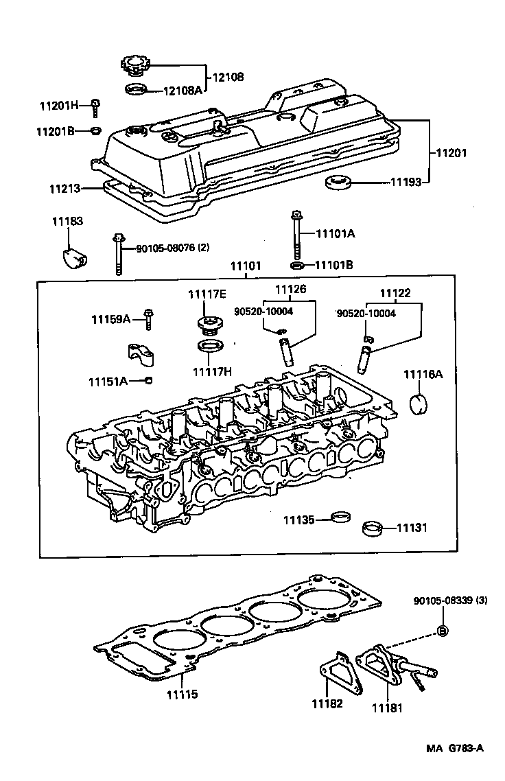  T100 |  CYLINDER HEAD