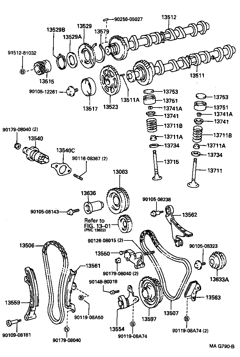  T100 |  CAMSHAFT VALVE