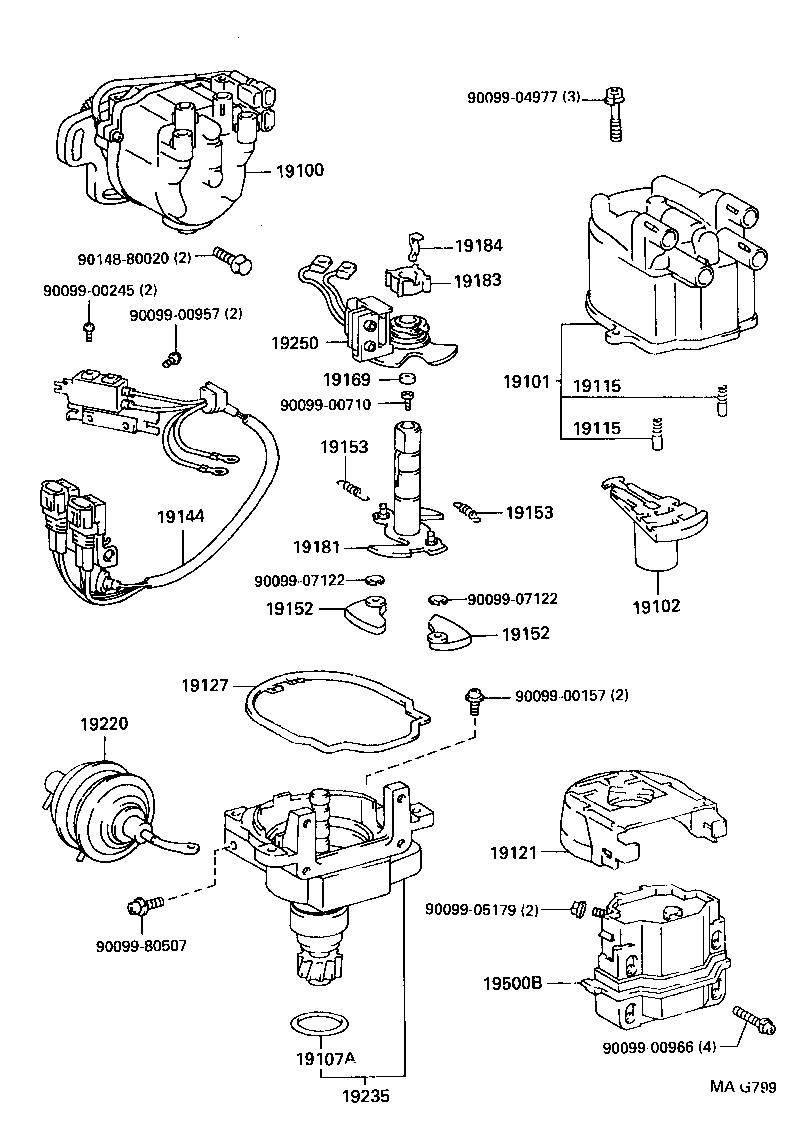  T100 |  DISTRIBUTOR