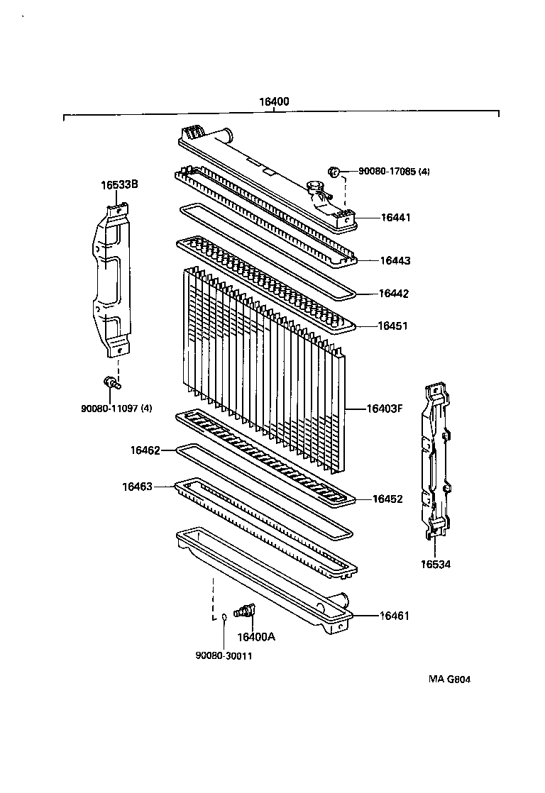  T100 |  RADIATOR WATER OUTLET