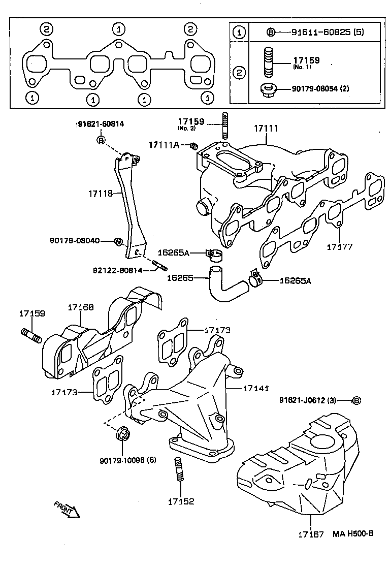  TERCEL |  MANIFOLD