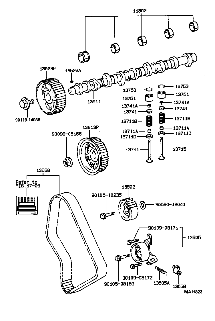  HILUX |  CAMSHAFT VALVE