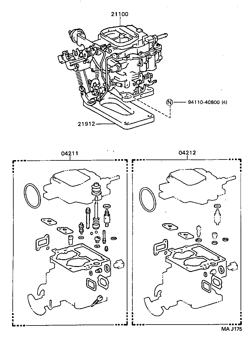  DYNA200 |  CARBURETOR ASSEMBLY