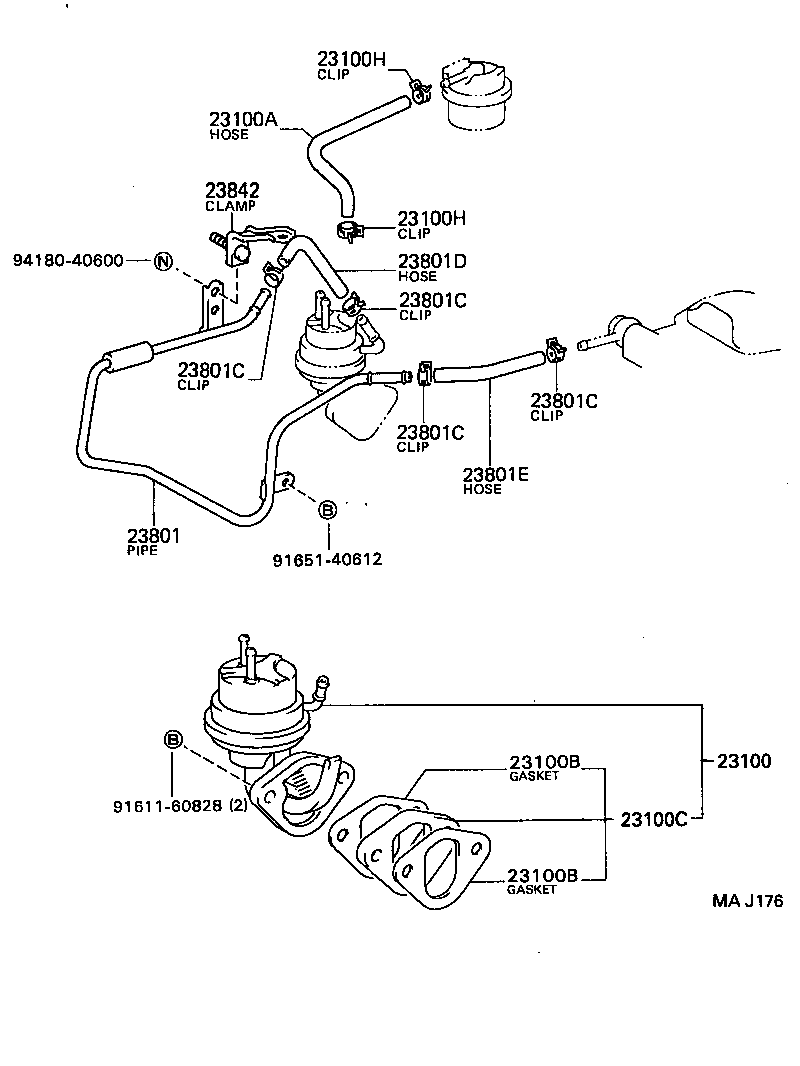  DYNA200 |  FUEL PUMP PIPE