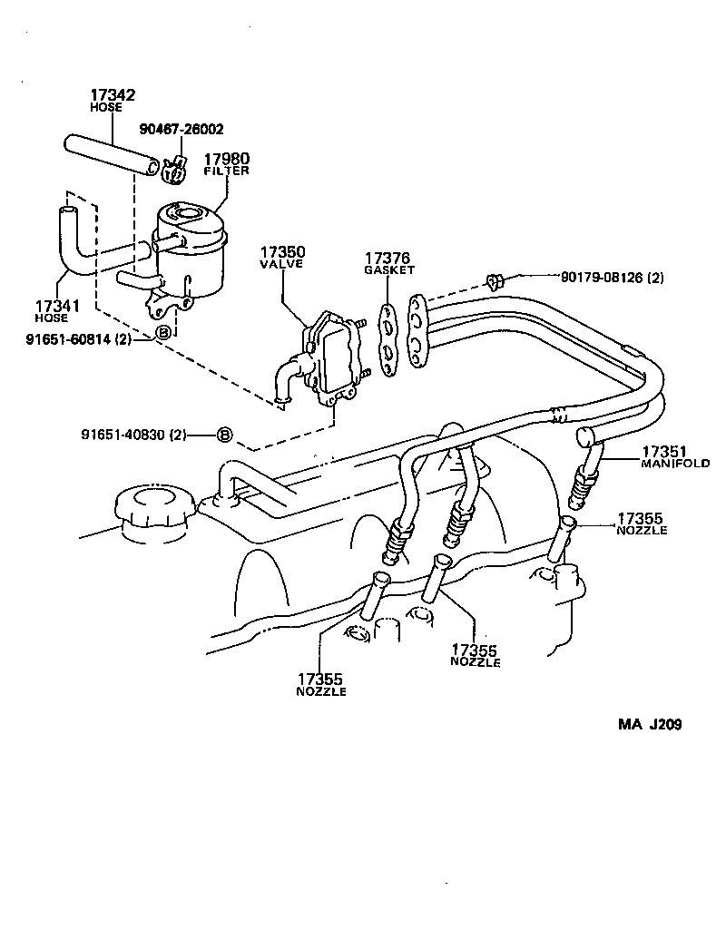  DYNA150 |  MANIFOLD AIR INJECTION SYSTEM