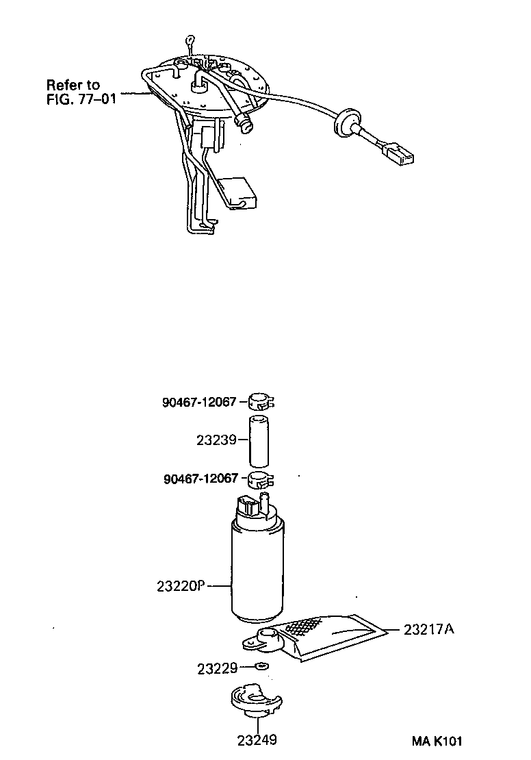  STARLET |  FUEL INJECTION SYSTEM
