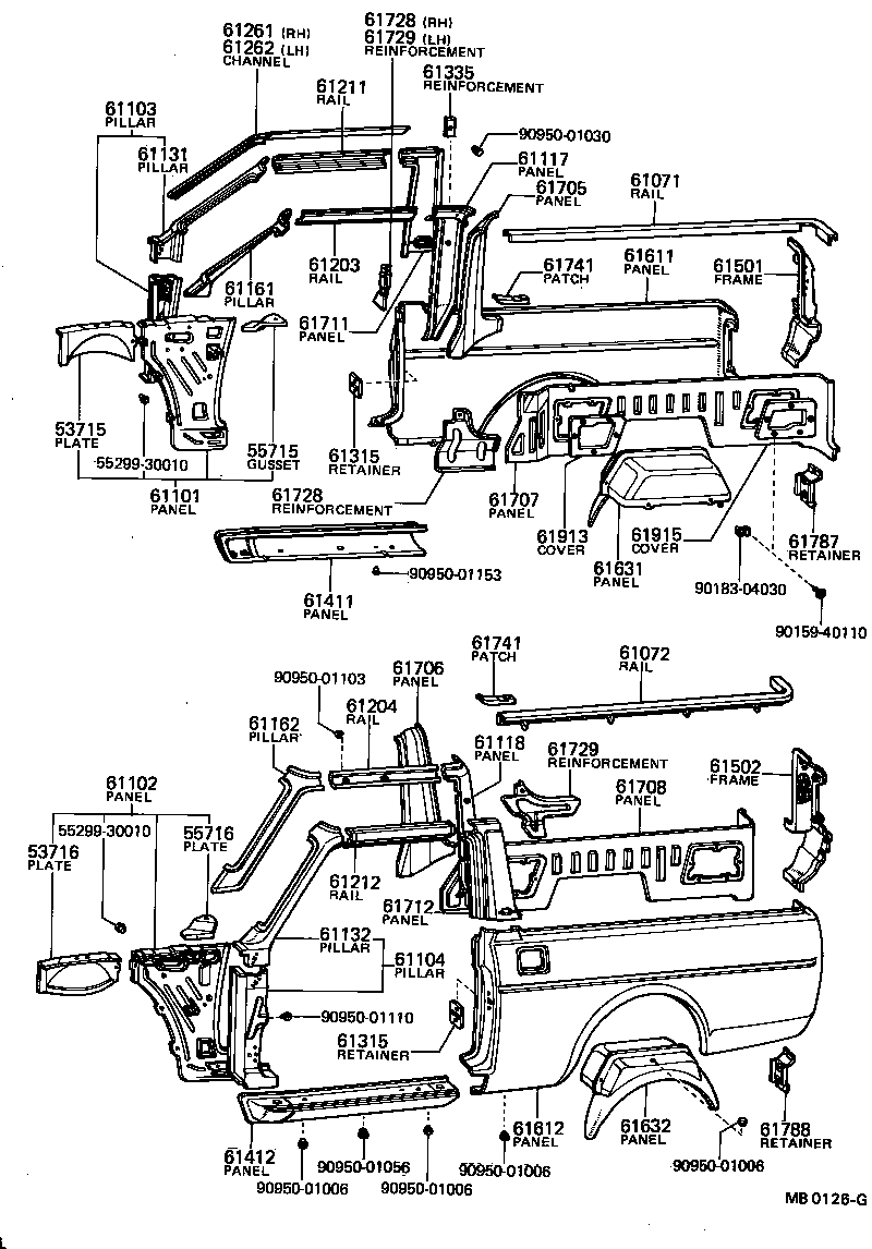  TOYOTA1000 |  SIDE MEMBER
