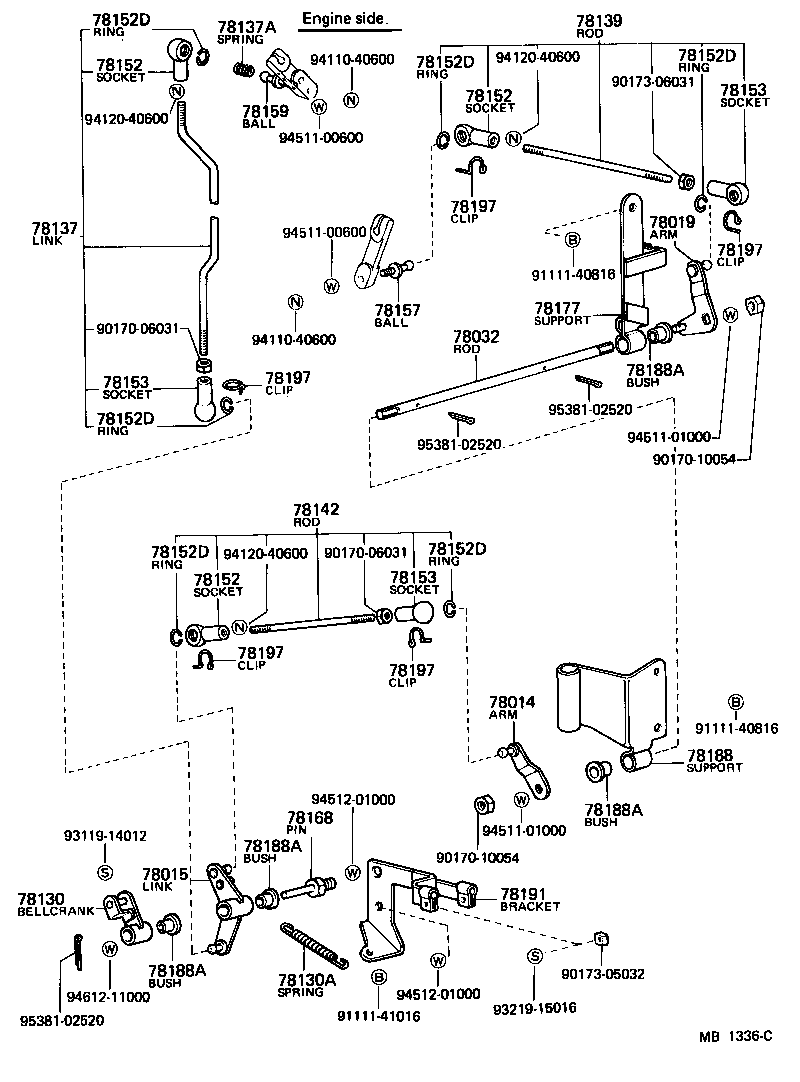  HEAVY DUTY TRUCK |  ACCELERATOR LINK