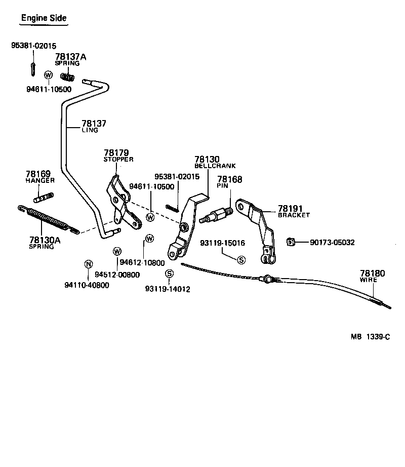  HEAVY DUTY TRUCK |  ACCELERATOR LINK