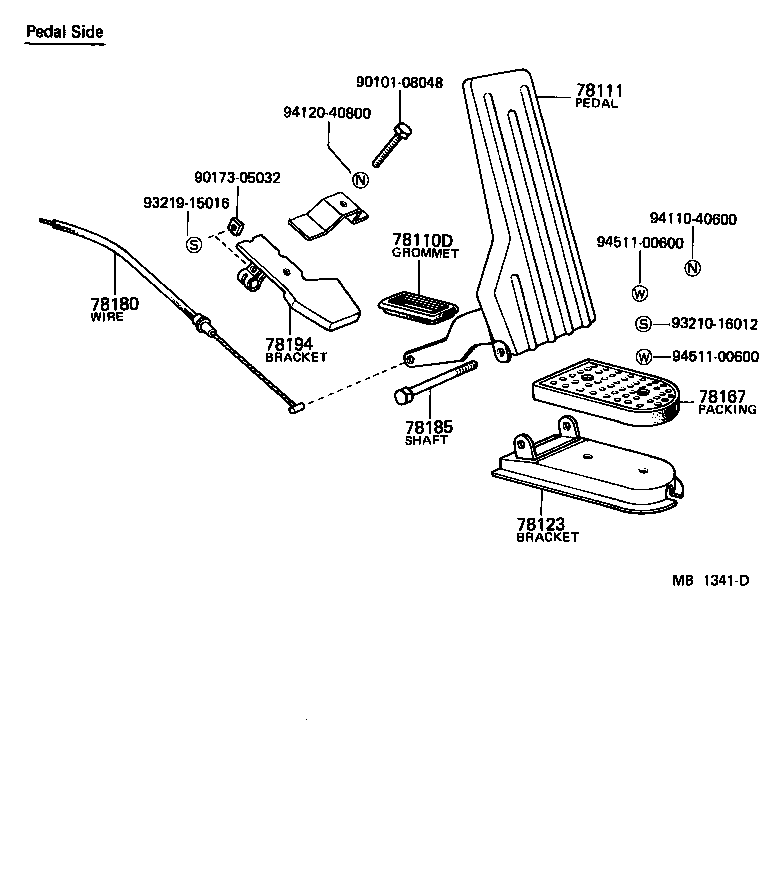  HEAVY DUTY TRUCK |  ACCELERATOR LINK