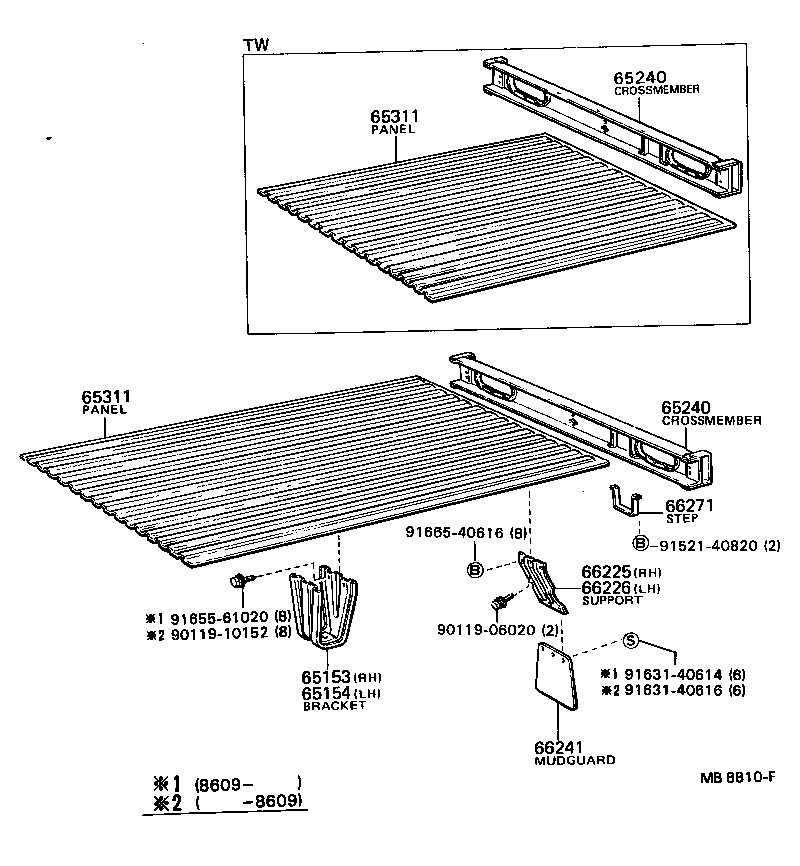  STOUT |  REAR BODY FLOOR FENDER