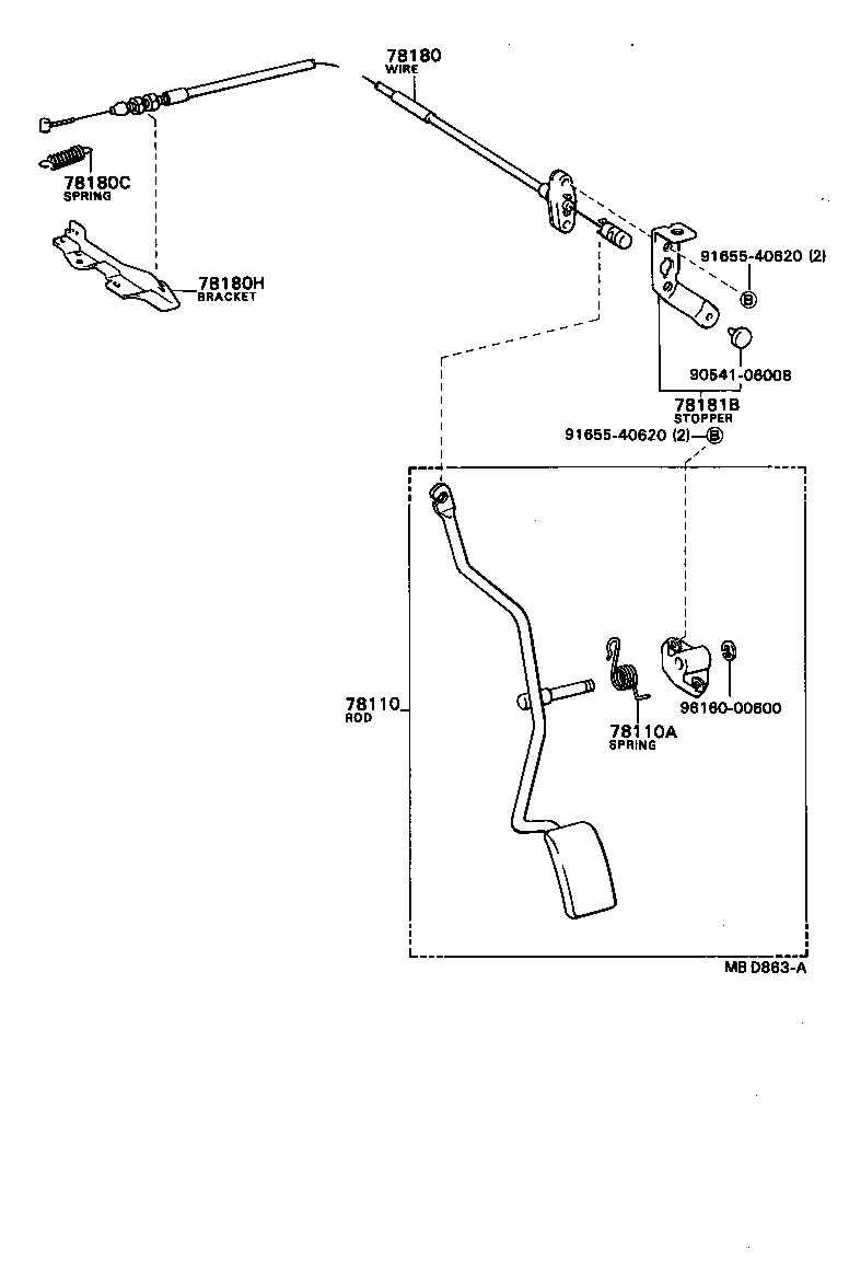  TERCEL |  ACCELERATOR LINK
