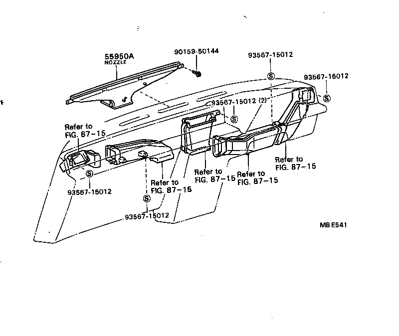  MODEL F |  FRONT VENTILATOR