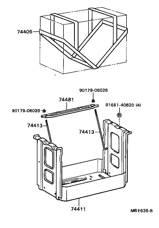  MODEL F |  BATTERY CARRIER