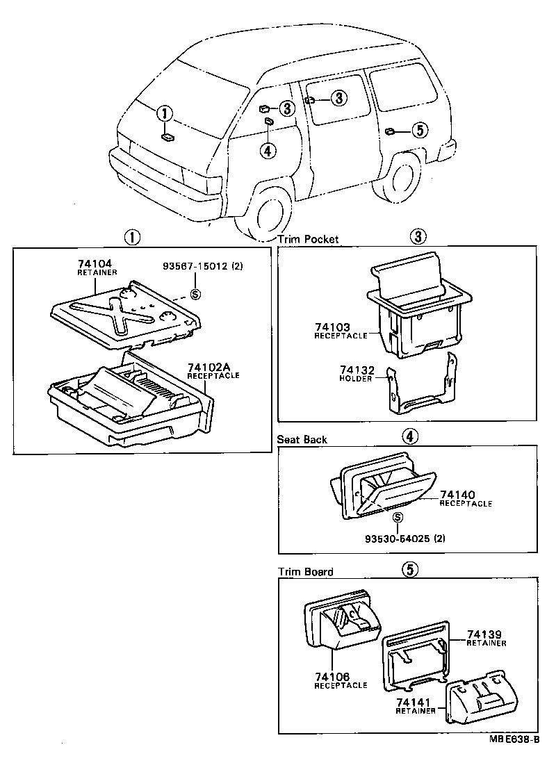  MODEL F |  ASH RECEPTACLE