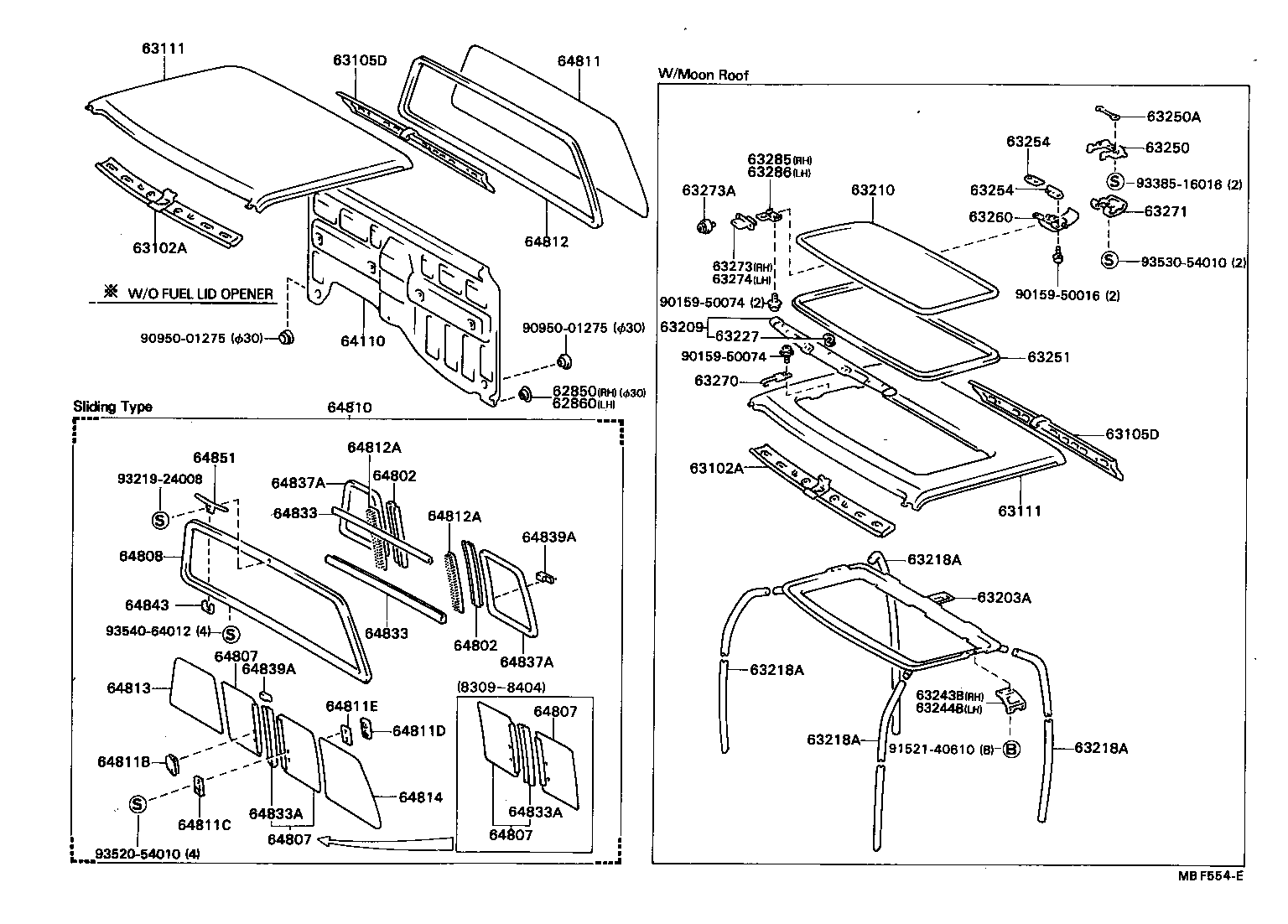  HILUX |  ROOF PANEL BACK PANEL