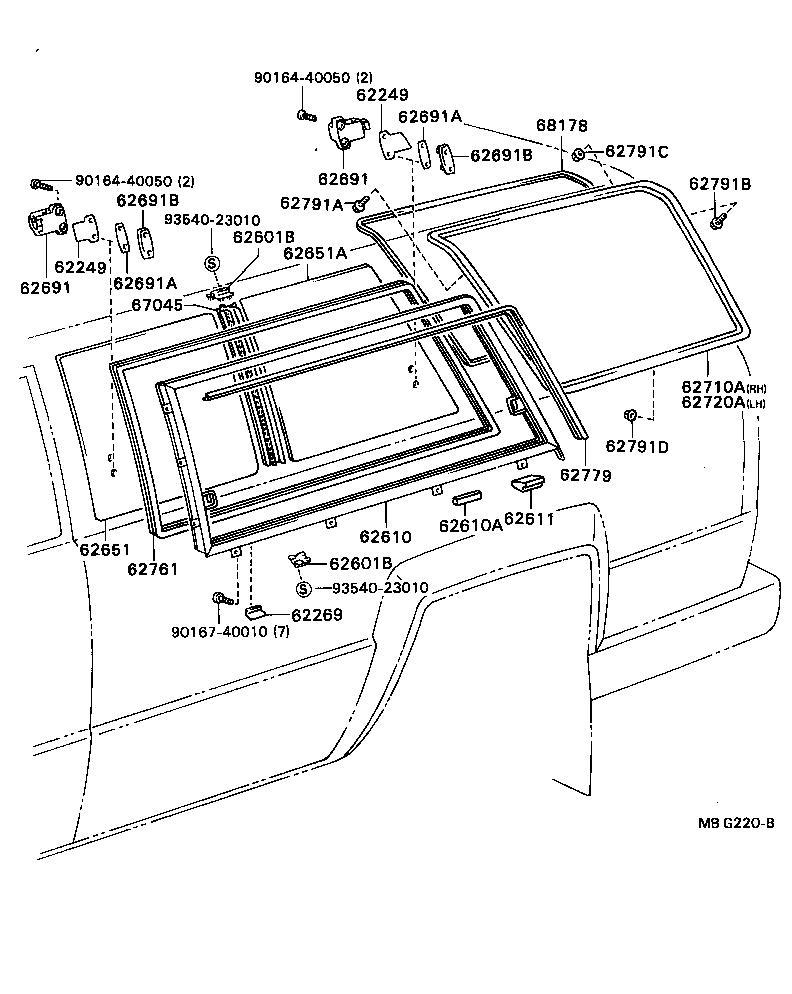  HILUX |  SIDE WINDOW