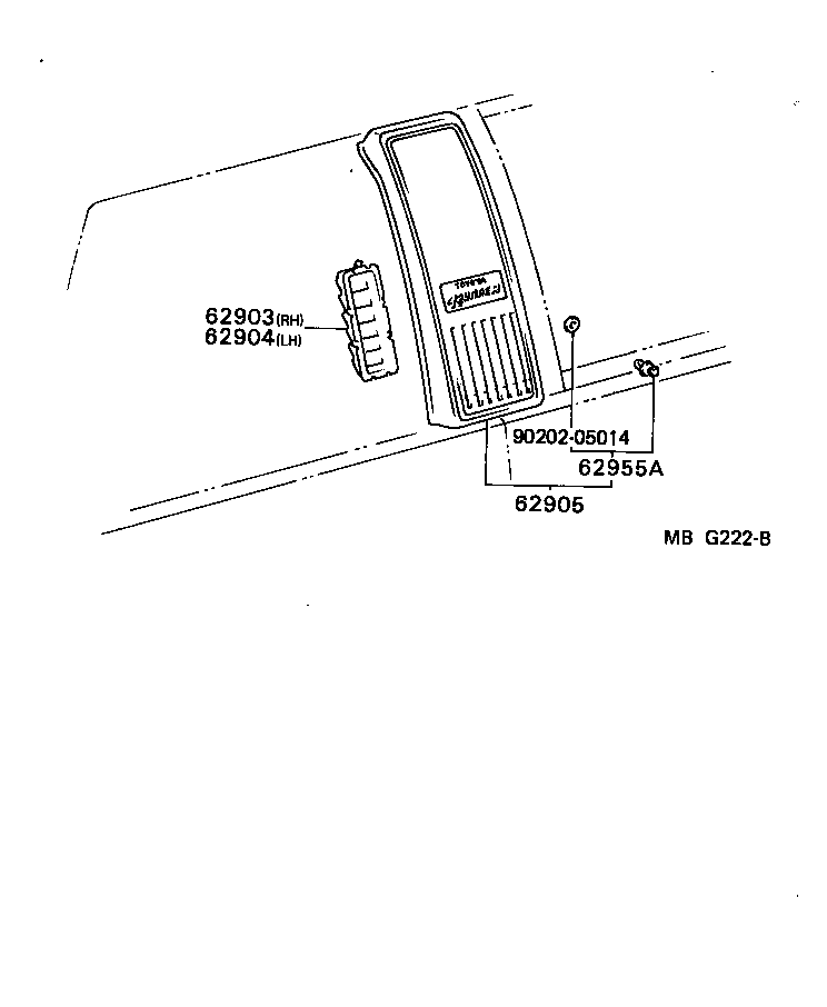  HILUX |  REAR VENTILATOR ROOF VENTILATOR
