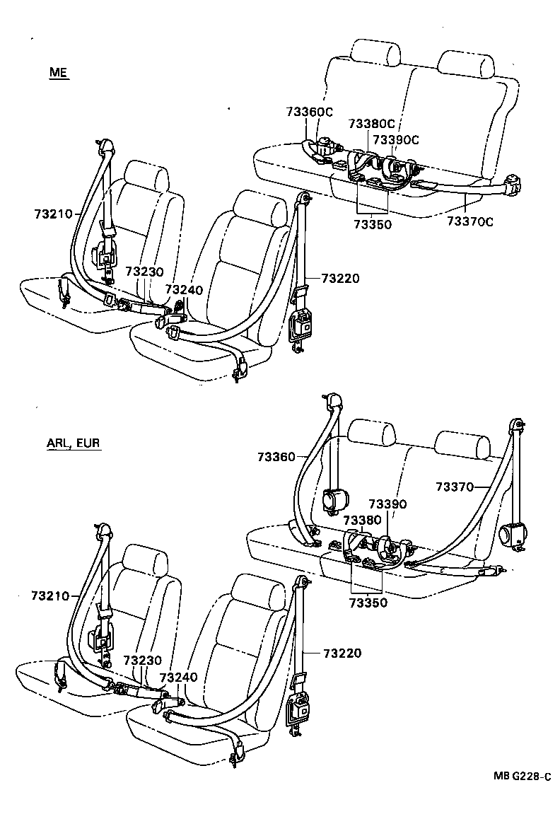  HILUX |  SEAT BELT