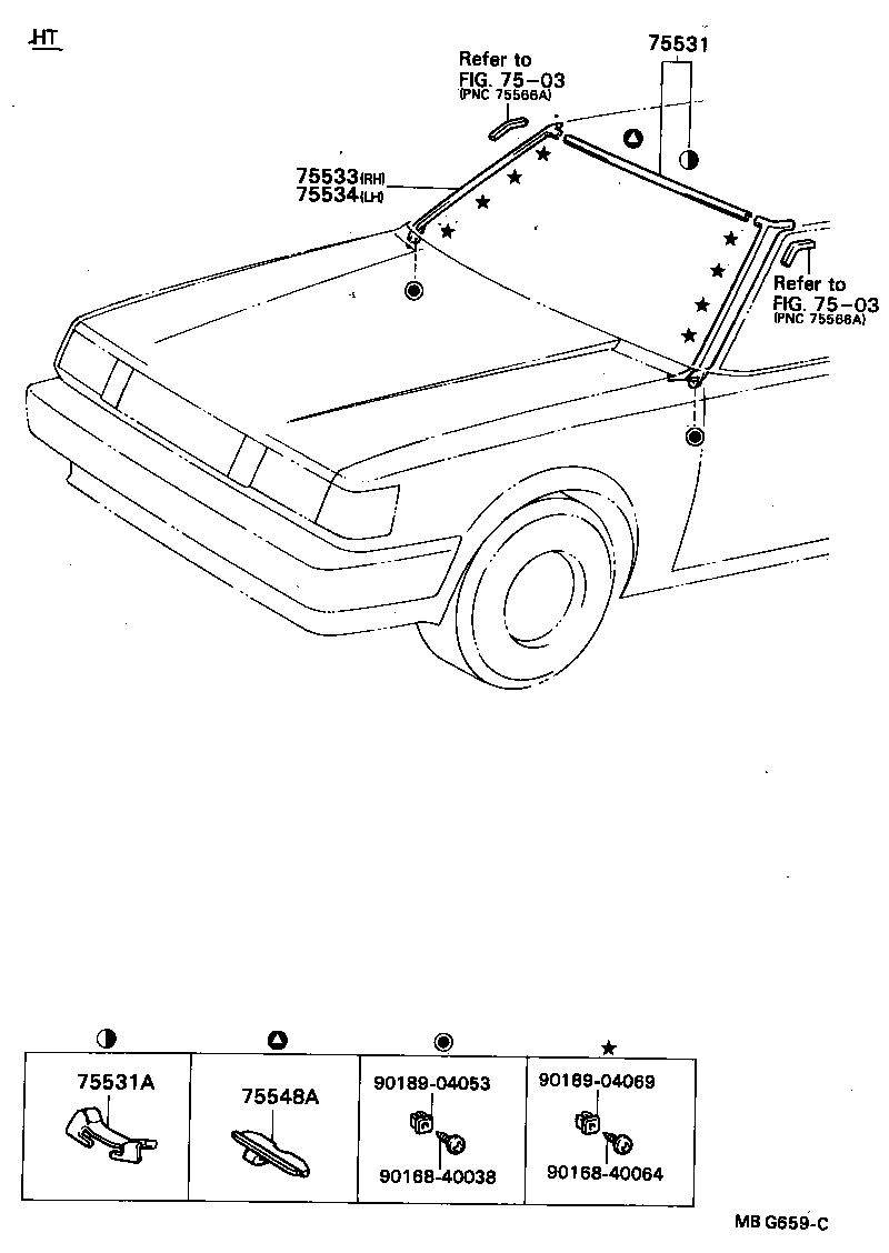  CRESSIDA |  FRONT MOULDING