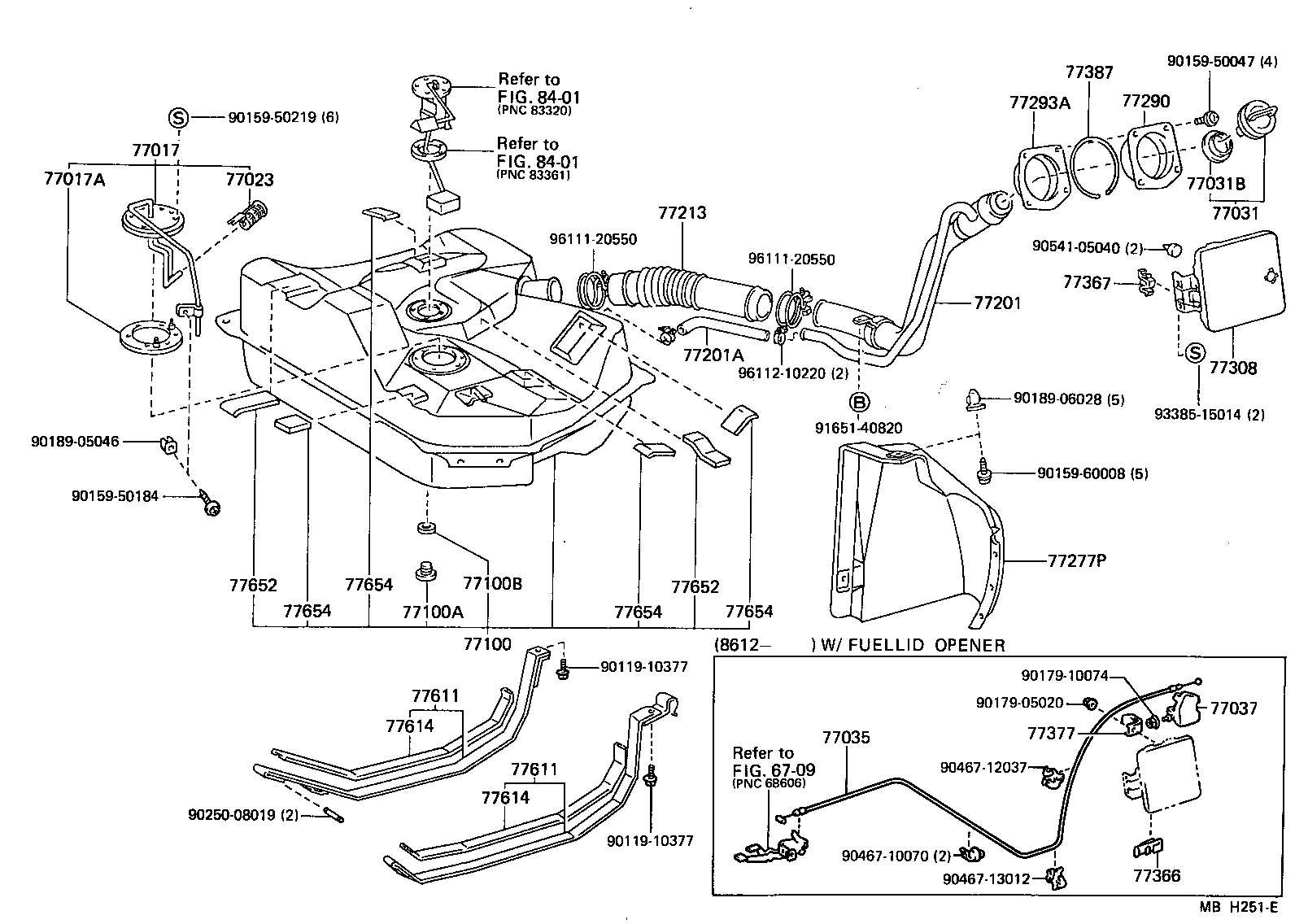  STARLET |  FUEL TANK TUBE
