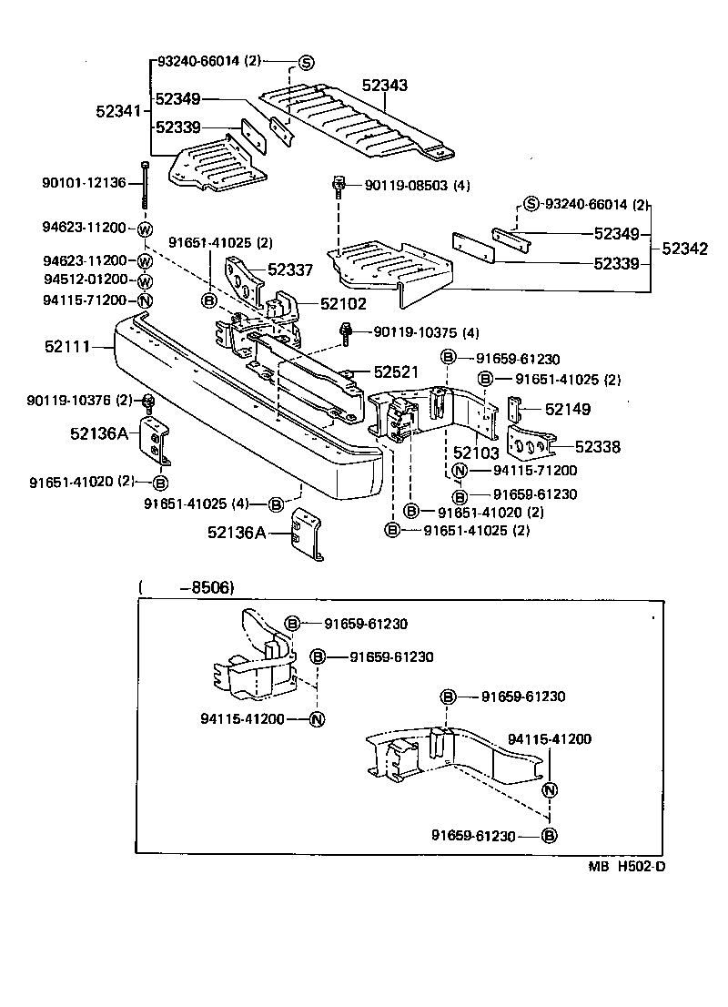  LAND CRUISER 70 |  FRONT BUMPER BUMPER STAY