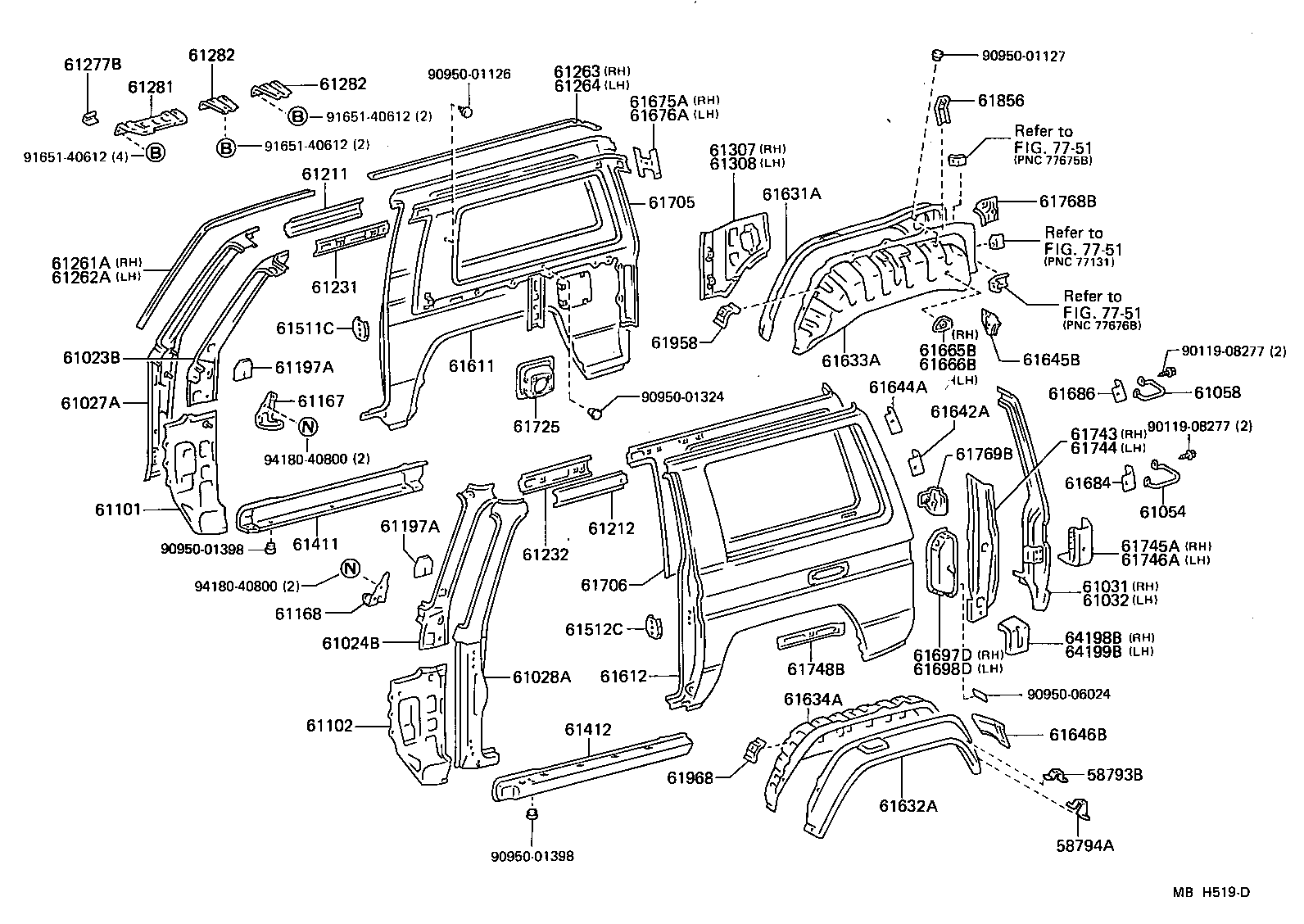  LAND CRUISER 70 |  SIDE MEMBER