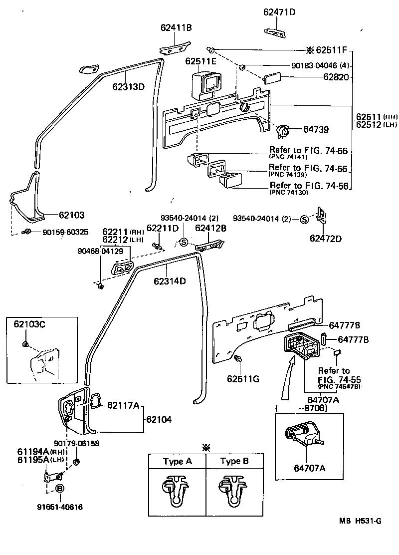  LAND CRUISER 70 |  INSIDE TRIM BOARD