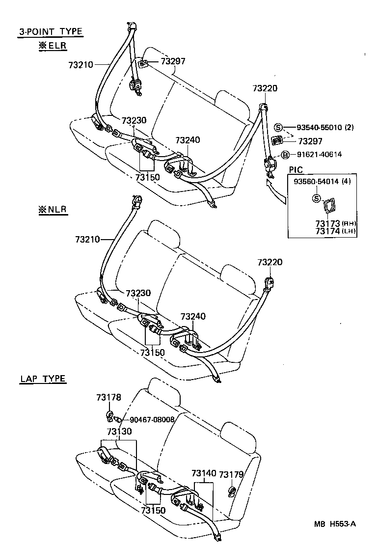  LAND CRUISER 70 |  SEAT BELT