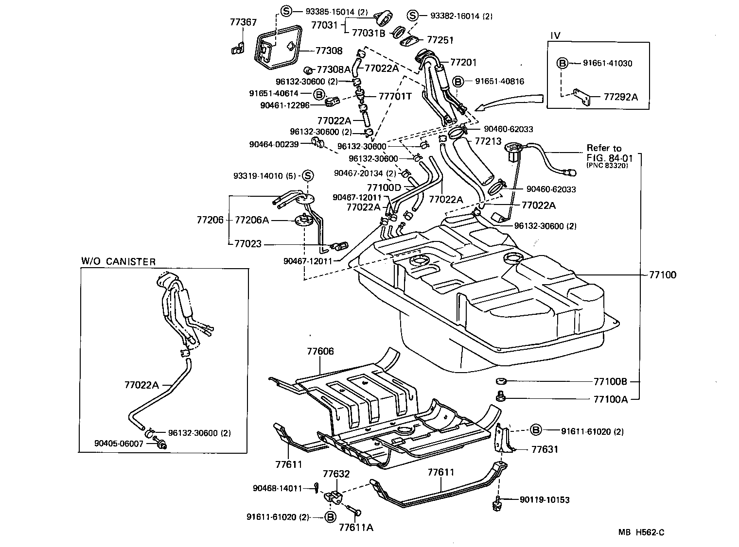  LAND CRUISER 70 |  FUEL TANK TUBE