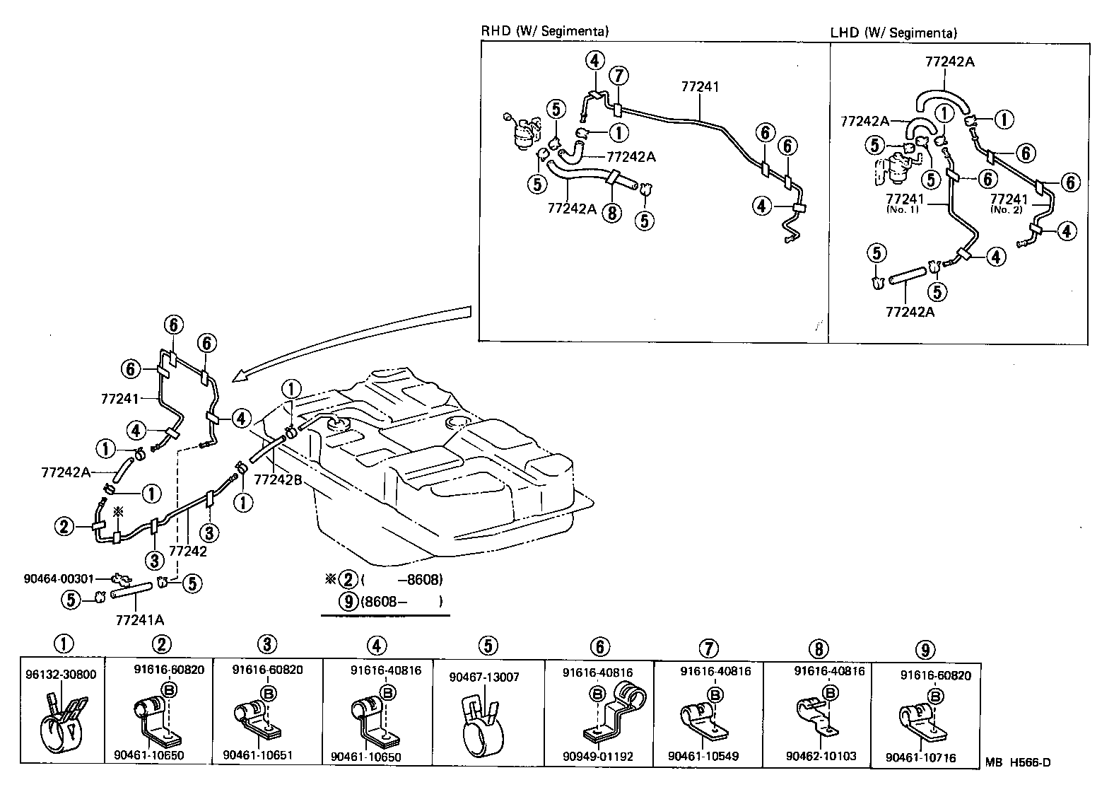  LAND CRUISER 70 |  FUEL TANK TUBE
