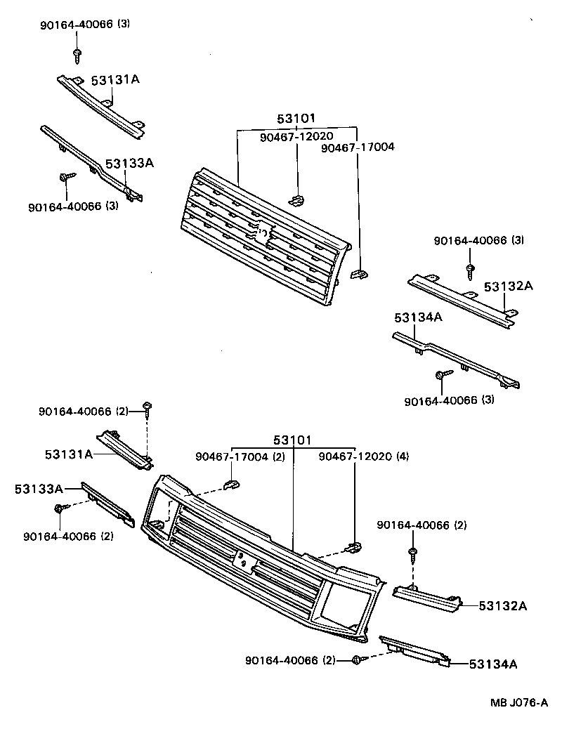  CRESSIDA |  RADIATOR GRILLE