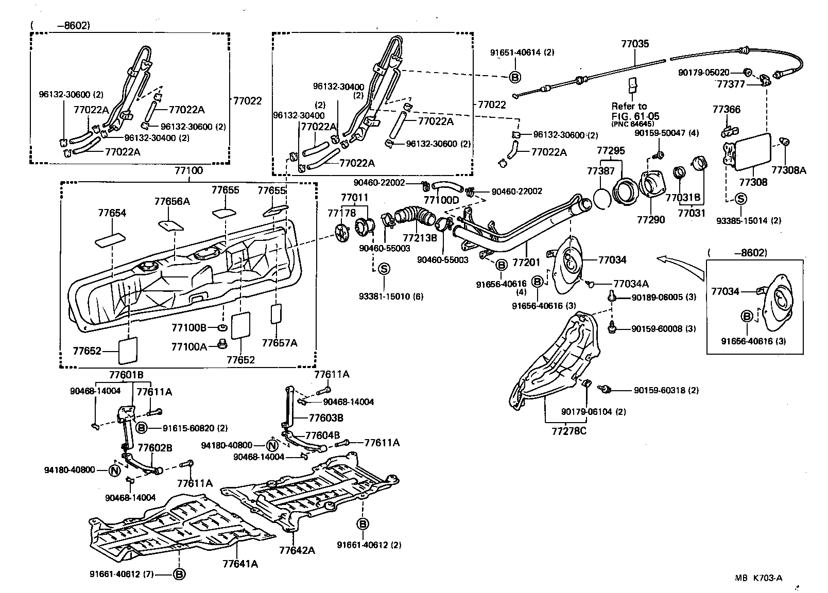  MR2 |  FUEL TANK TUBE