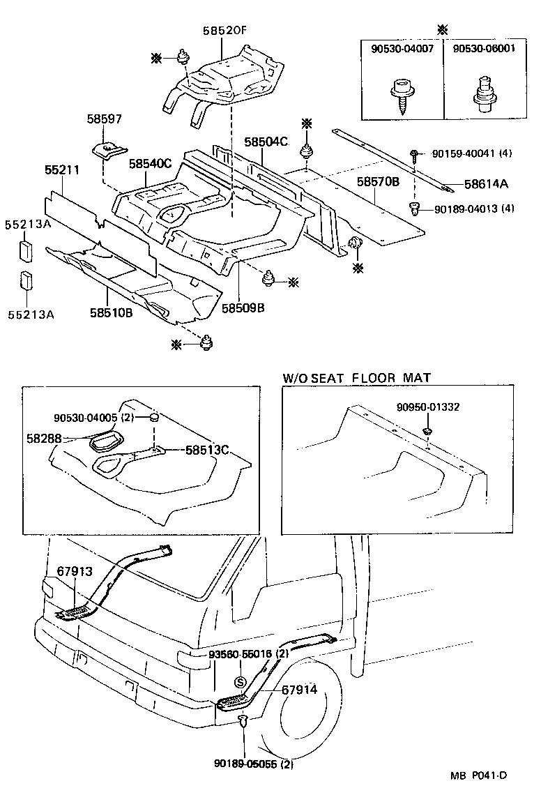  DYNA100 |  FLOOR MAT SILENCER PAD