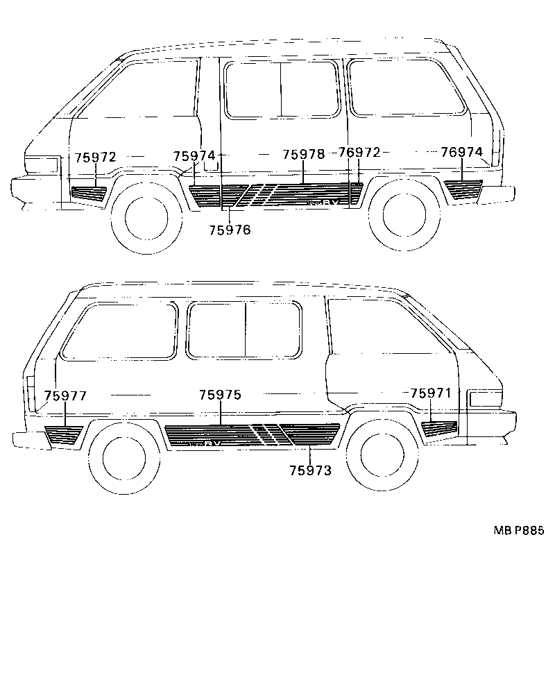  MODEL F |  BODY STRIPE