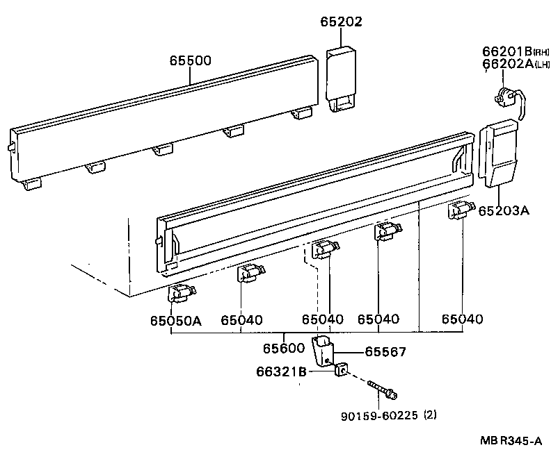  DYNA 200 |  REAR BODY SIDE PANEL