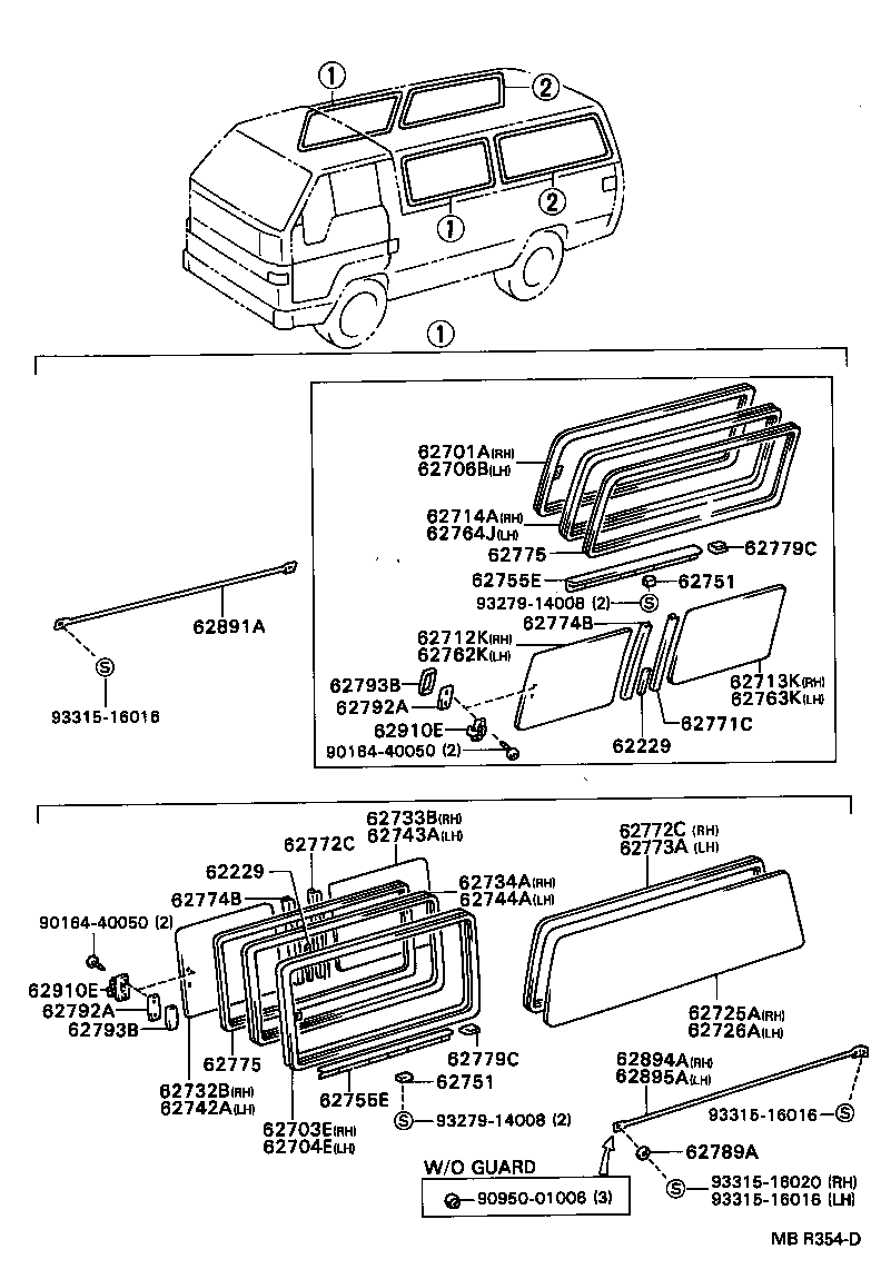  DYNA 200 |  SIDE WINDOW